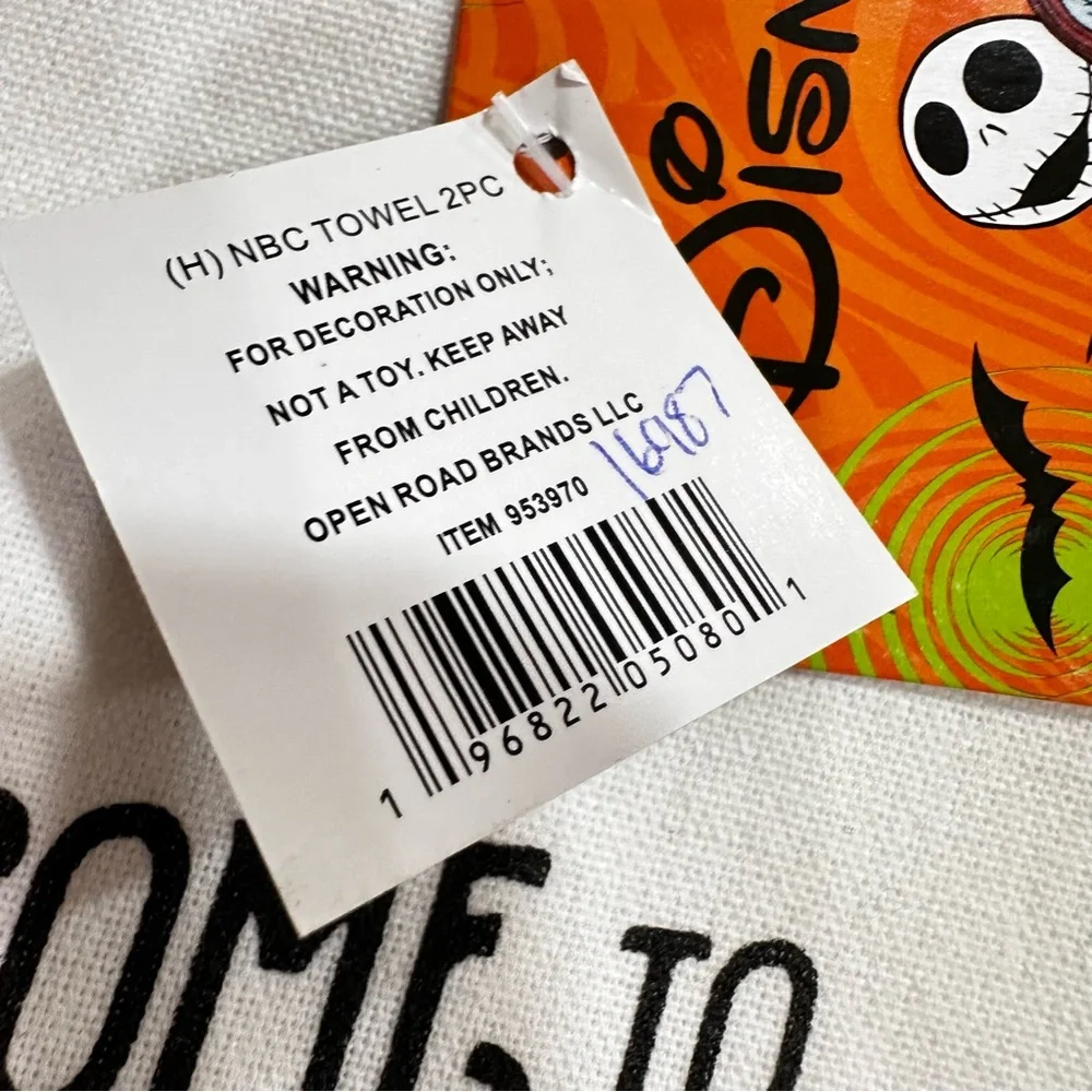 Nightmare Before Christmas Towels